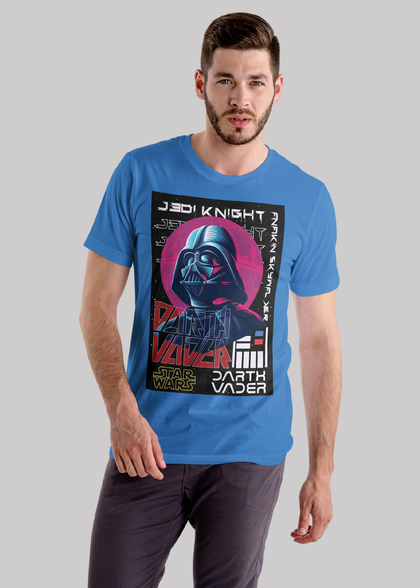 Star wars darth vader Printed Half Sleeve Premium Cotton T-shirt For Men