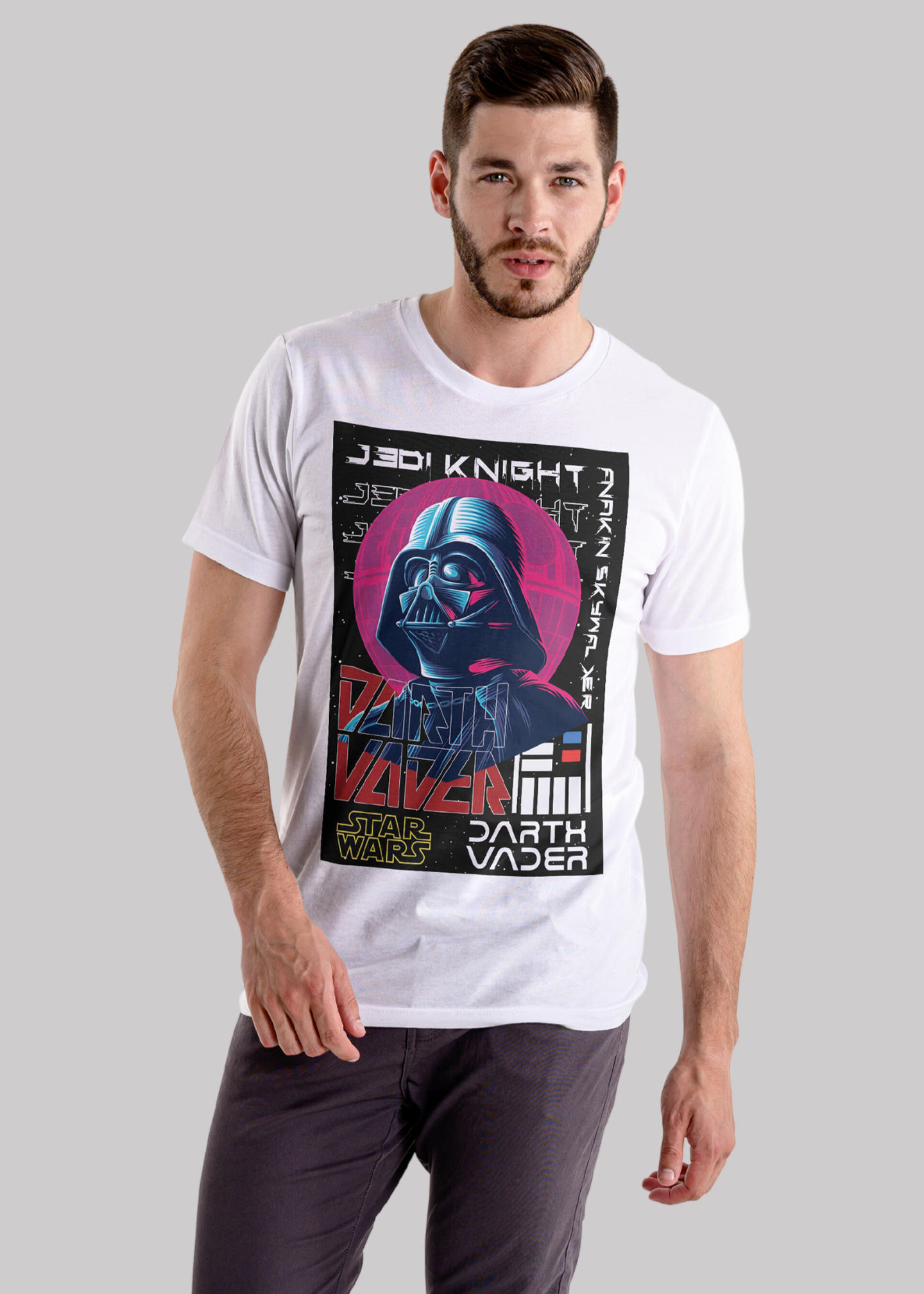 Star wars darth vader Printed Half Sleeve Premium Cotton T-shirt For Men