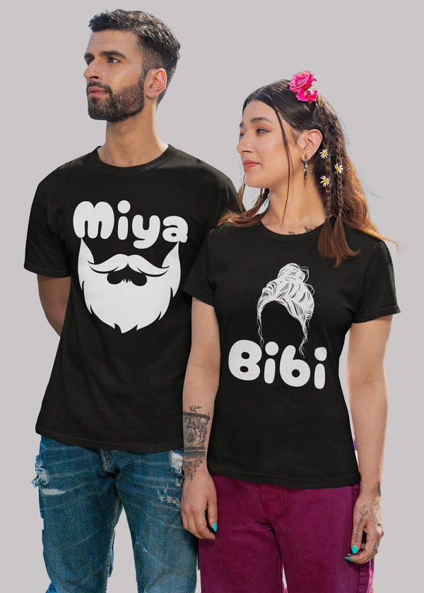 Miya Bibi Printed Couple T-shirt