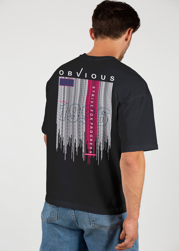 Obvious Graphic Printed Oversized T-shirt