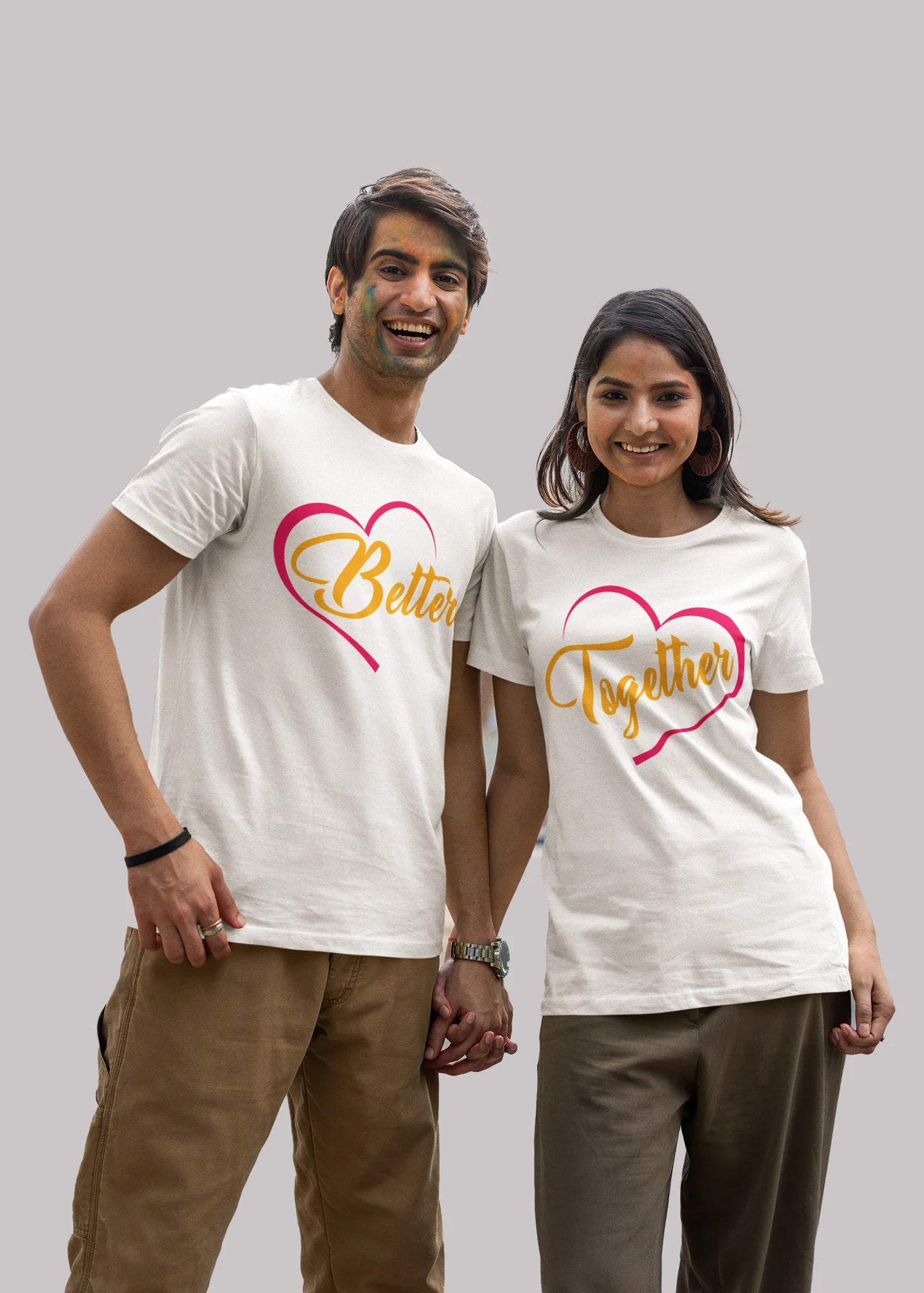 Better Together Printed Couple T-shirt