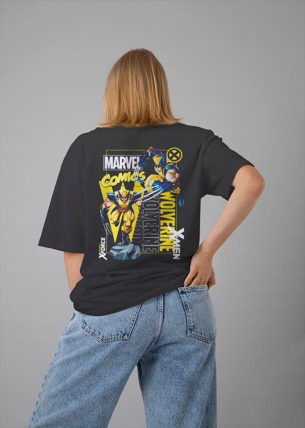 Wolverine Graphic Printed Oversized T-shirt