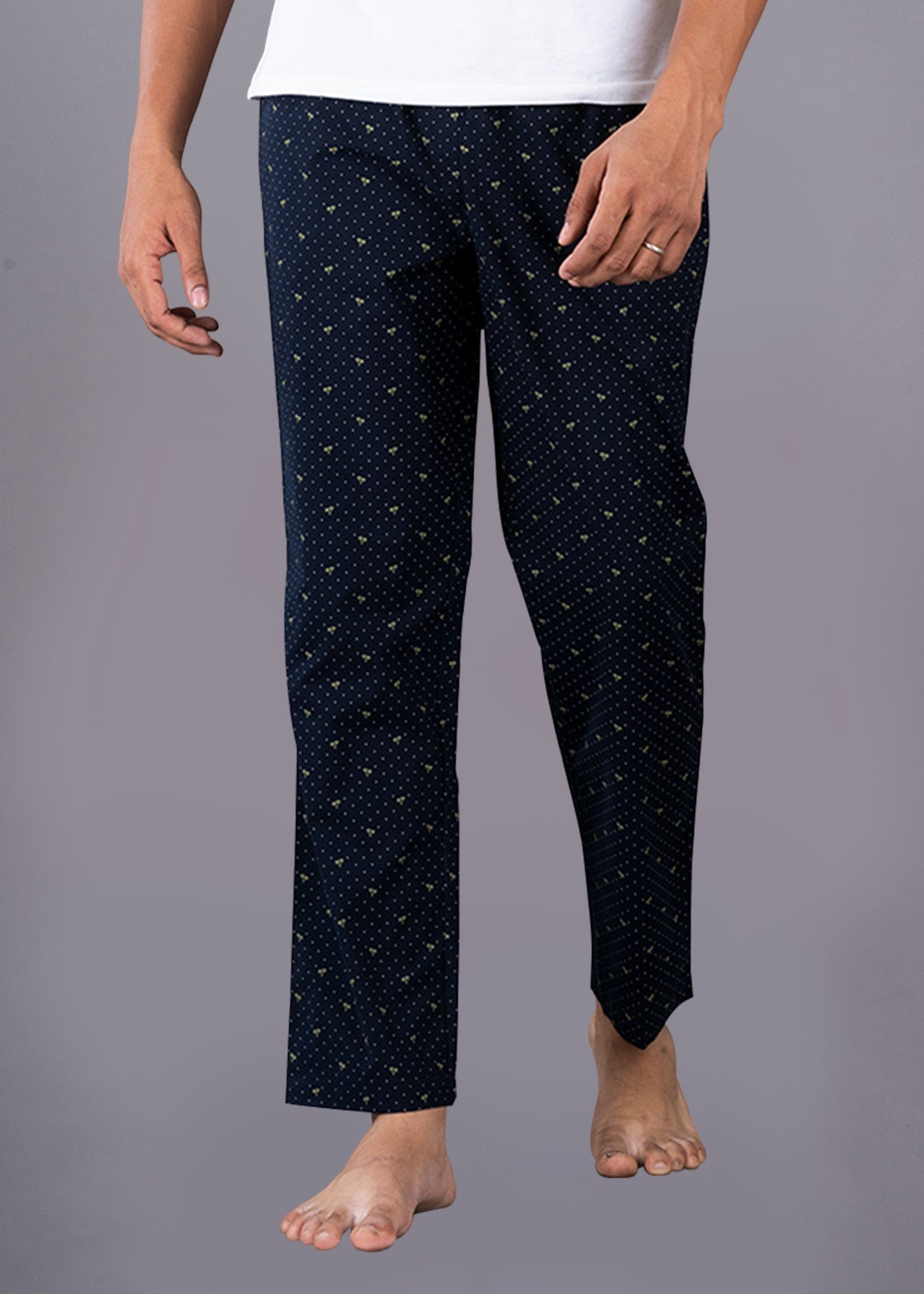 Printed Premium Cotton Pyjama For Men - Pack of 2