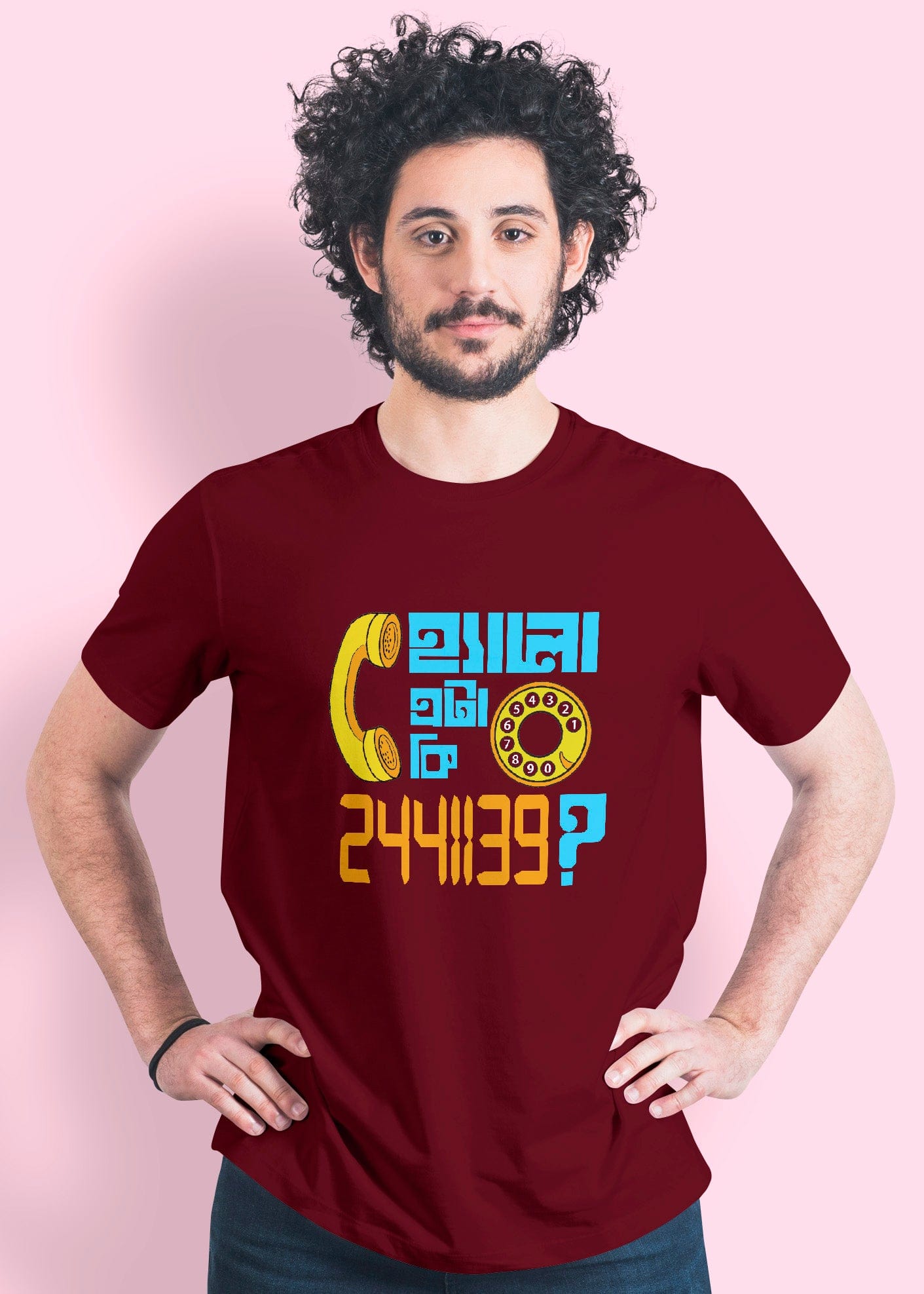 Eta ki 2441139 Printed Half Sleeve Premium Cotton T-shirt For Men