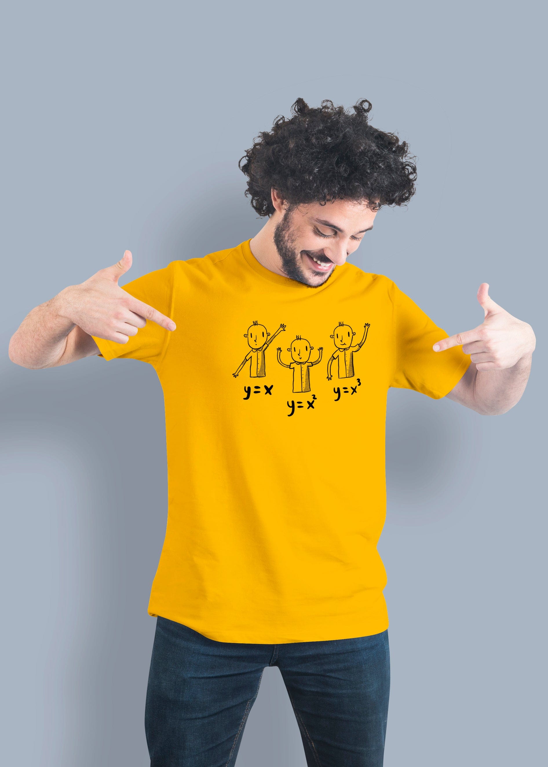 Three Boys Printed Half Sleeve Premium Cotton T-shirt For Men