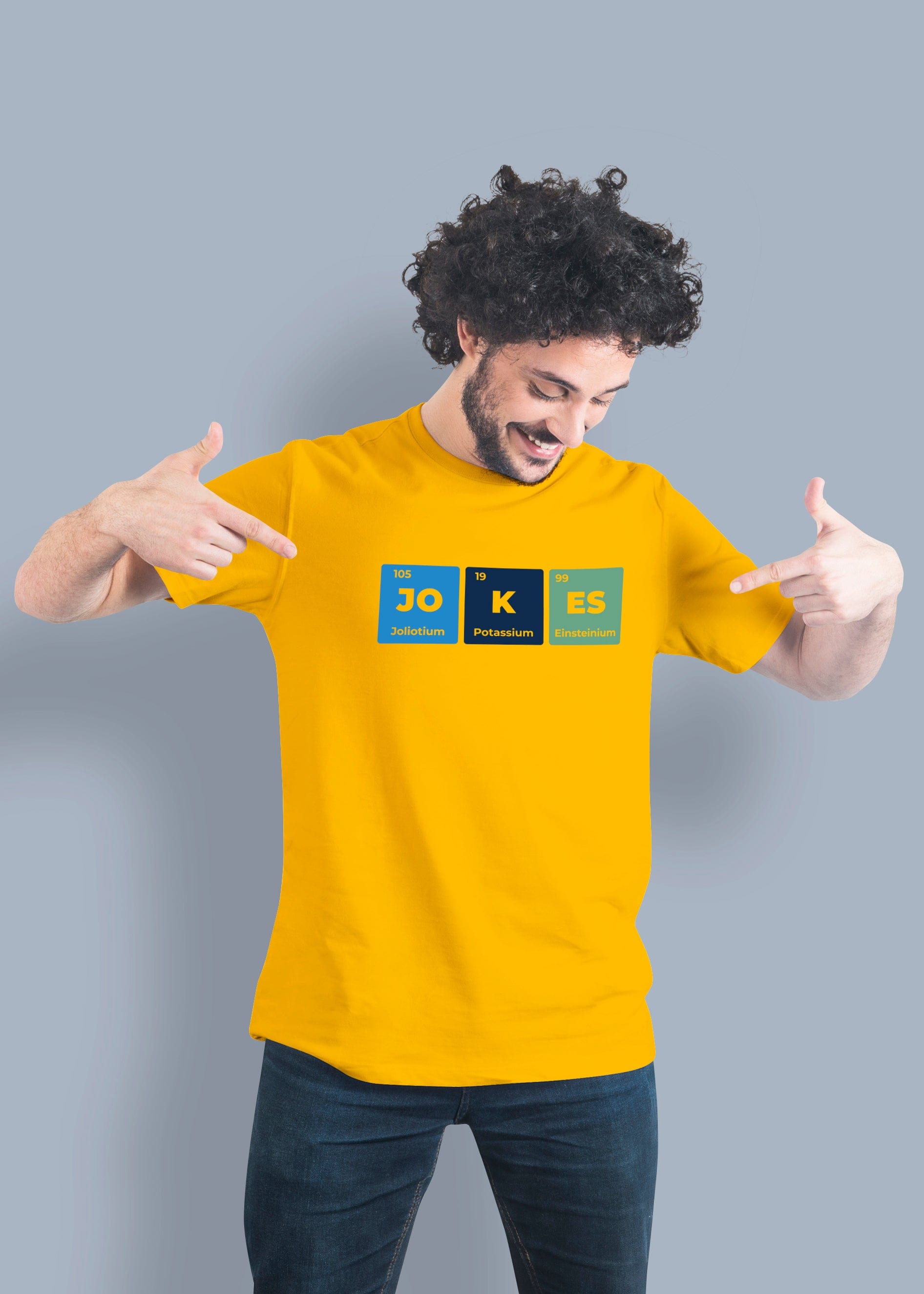 Jokes Printed Half Sleeve Premium Cotton T-shirt For Men